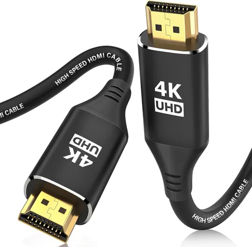 Miniatura 10 de Cables HDMI de 1 pie/1.0 ft, 4K @ 60 Hz en pared CL3 Cable HDMI 2.0 de alta velocidad HD blindado cable compatible con Roku TV/portátil/PC/HDTV y más