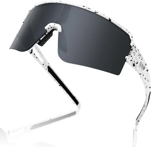 Miniatura 15 de Gafas de sol deportivas polarizadas UV400 para hombres y mujeres, gafas de ciclismo resistentes al viento para conducción, carrera, golf, lentes