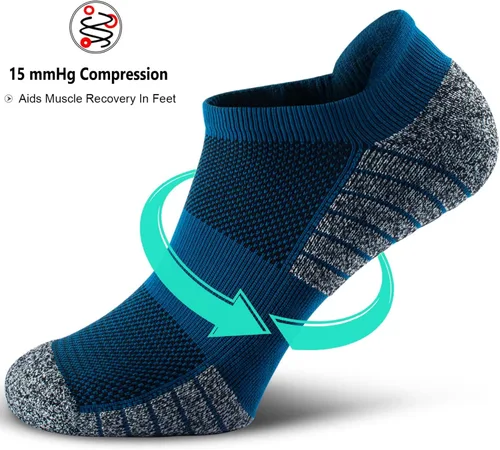 Miniatura 3 de Calcetines deportivos de compresión para hombres y mujeres, paquete de 48