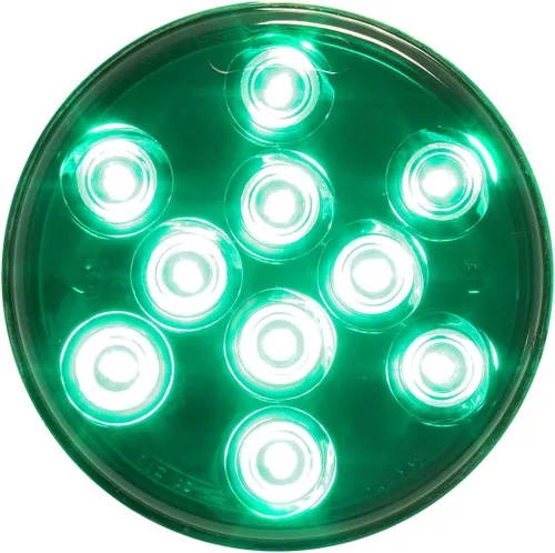 Miniatura 4 de Grand General 76850 - Luz LED (4 pulgadas Mega 10 Plus Am/Am con montaje en brida SS y coleta), 1 paquete