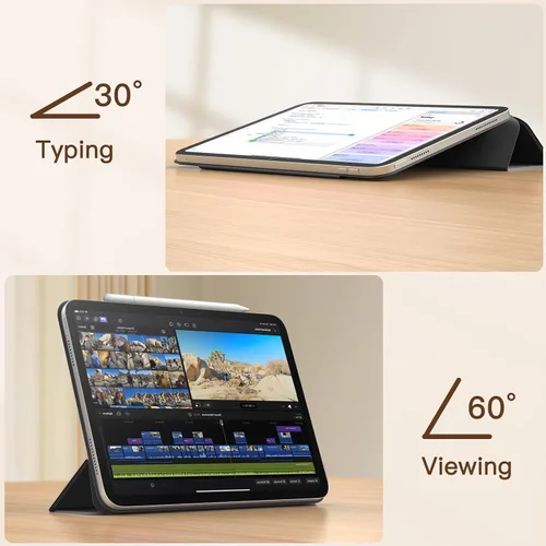 Miniatura 6 de JETech Funda magnética para iPad (A16) de 11ª/10ª generación (2025/2022), accesorio magnético, funda delgada para tableta con encendido y apagado