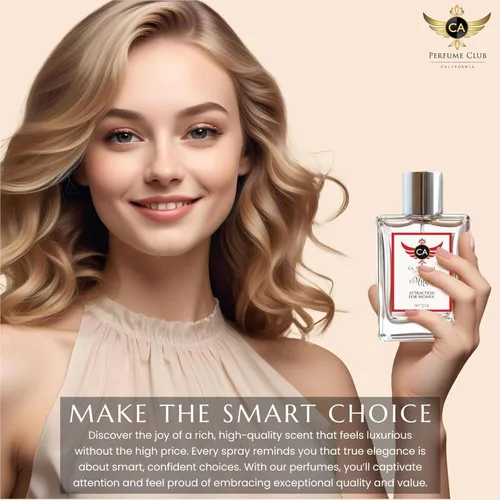 Miniatura 2 de CA Perfume Impression of Happy Heart - Perfumes de larga duración con fragancia floral de Chypre para mujer, Eau De Parfum de 1.7 fl oz, 1.7 fl oz