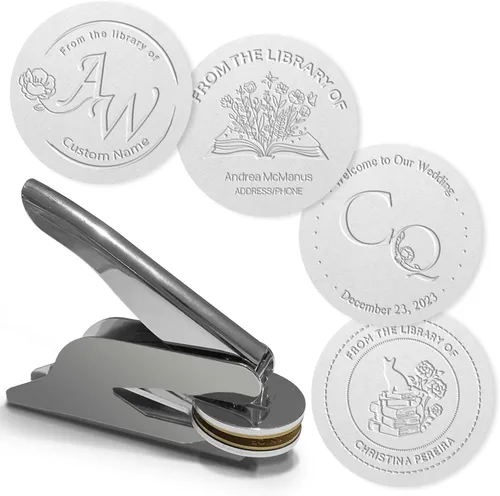 Miniatura 10 de Sello de goma personalizado, sello de logotipo personalizado con material de madera duradero, crea tu propio sello con logotipo y nombre, sello
