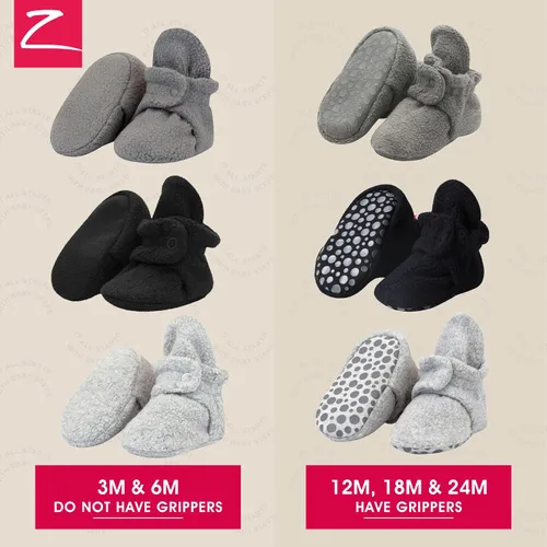 Miniatura 2 de Zutano - Botines de forro polar unisex para recién nacidos y bebés