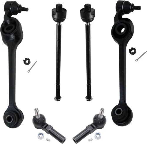 Miniatura 227 de Detroit Axle - Kit de extremo delantero para Chrysler 300 Dodge Charge Challenger 2011-2023, 2 brazos de control inferiores traseros 2 rótulas