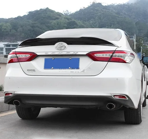 Miniatura 8 de Xotic Tech - Kit combinado de luces antiniebla y luz trasera para parabrisas, marco de bisel de párpado, cromado, compatible con Toyota Camry