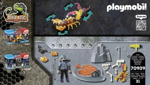 Miniatura 5 de Playmobil Paquete de inicio Dino Rise: Escorpión de Fuego