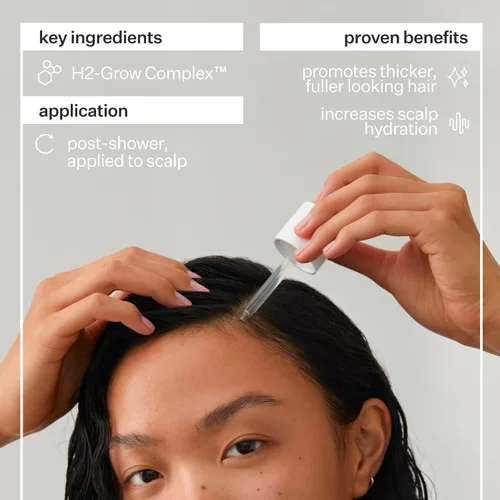 Miniatura 5 de Act+Acre - Suero de cuero cabelludo de células madre procesadas en frío, promueve un cabello más grueso y de aspecto más completo, calma e hidrata