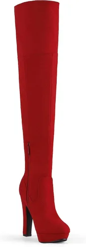 Miniatura 3 de DREAM PAIRS - Botas altas por encima de la rodilla para mujer, con tacón grueso y plataforma