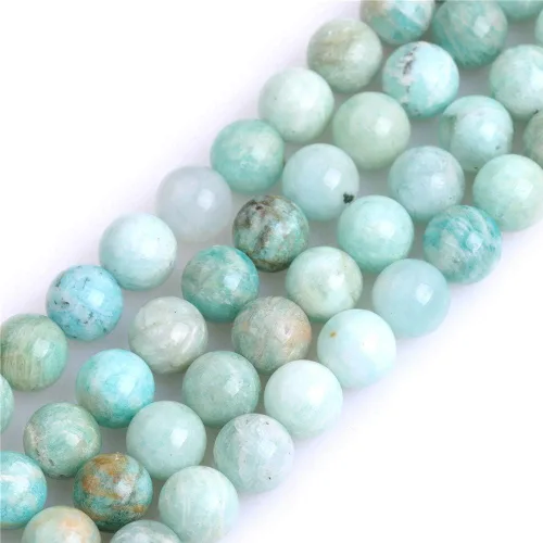 Miniatura 162 de GEM-Inside - Cuentas sueltas de ágata verde con bandas de energía natural, cuentas de energía natural para hacer joyas, 0.315 in, redondas, 15 Ágata