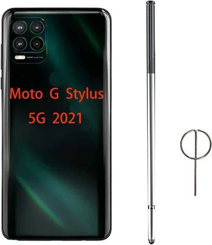 Repuesto de bolígrafo Moto G Stylus 5G (2021) negro para Motorola Moto G Stylus 5G XT2131 (2021)