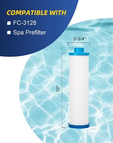 Miniatura 2 de ZOTEE Filbur FC-3128 - Filtro desechable para bañera de hidromasaje con adaptador de manguera de jardín, repuesto para PPS2100, Darlly PP6903, 1