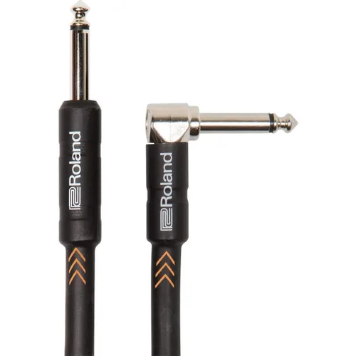 Miniatura 10 de Roland Black Series - Cable de instrumento recto/recto, conector de 1/4 de pulgada, 25 pies
