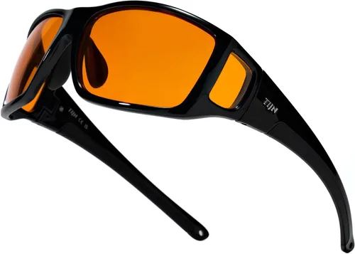 Miniatura 11 de TIJN Sonia - Lentes de dormir para bloqueo de luz azul y verde, lente roja con doble revestimiento AR, marco envolvente para pantalla