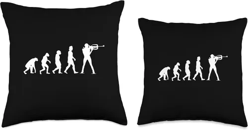 Miniatura 3 de EVOLUTION BIATHLON Throw Pillow