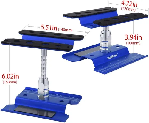 Miniatura 4 de Estación de trabajo de reparación de soporte de trabajo de aluminio para auto y camión a control remoto, rotación de 360 grados, herramientas