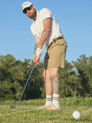 Miniatura 4 de Mr.Stream Men's Hiking Relaxed Fit Golf Lounge Quick Drying Fishing Nylon Casual Shorts