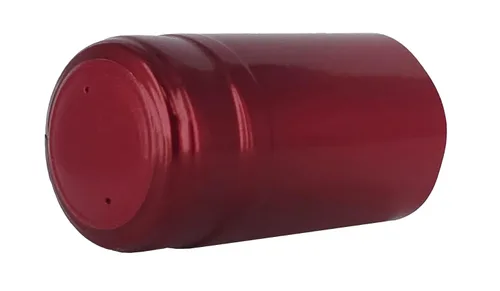 Miniatura 7 de Cápsulas retráctiles de PVC rojo rubí metálico, 500