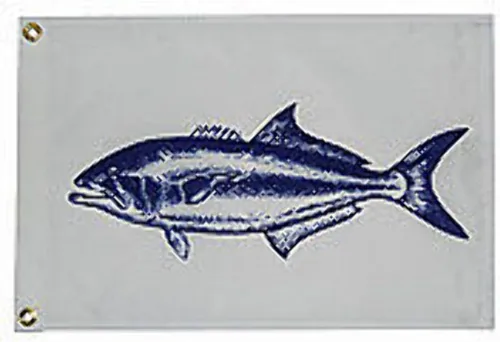 Miniatura 3 de Taylor Made Products - Bandera de captura de pescador, banderín de pez, nailon, 12 x 18 pulgadas