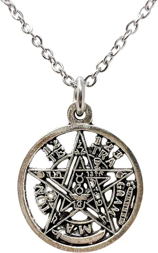 Miniatura 10 de Collar de estrella de protección celta, sanación mágica, amuleto de bruja pagana, pentagrama, pentagrama, joyería para mujer