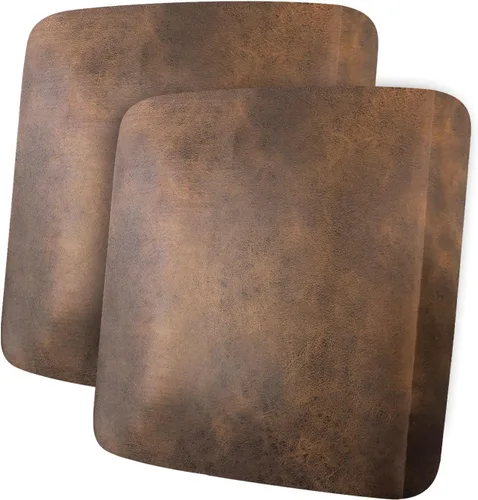 Miniatura 103 de ANARACHON Fundas de cojín de sofá con aspecto de cuero, juego de fundas de asiento de sofá, protector de muebles para sillón seccional, sofá biplaza