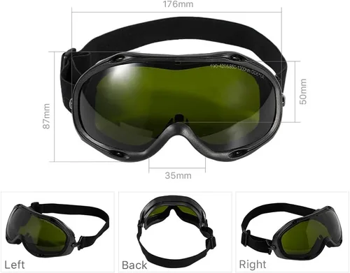 Miniatura 3 de Cloudray CE Gafas de protección contra láser de 1064 nm, gafas protectoras para láser de fibra YAG DPSS