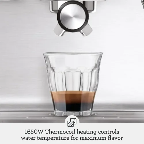 Miniatura 5 de Cafetera exprés Breville The Infuser, Semi-Automatic, Sésamo negro