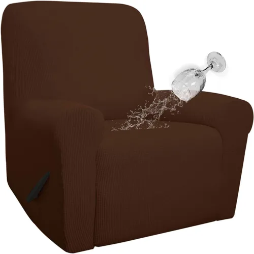 Miniatura 34 de Easy-Going - Funda 100 % impermeable doble para sofá reclinable, diseño jacquard, en 1 pieza, a prueba de derrames, para niños, mascotas, perros
