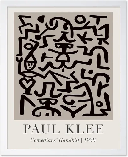 Miniatura 26 de Poster Master Póster vintage de Paul Klee – Impresión retro de cómicos – Arte de dibujo – Arte abstracto – Regalo para hombres y mujeres – Estilo-09