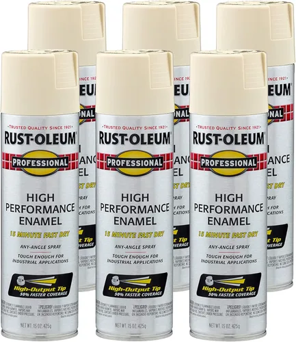 Miniatura 17 de Rust-Oleum 7515838 Pintura en aerosol de esmalte profesional de alto rendimiento, 14 onzas, aluminio