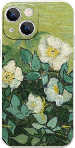 Miniatura 9 de Funda para iPhone 14 Plus, Classic Art Monet Painting Retro Landscape Phone Case para mujeres y hombres, cubierta protectora delgada de TPU flexible