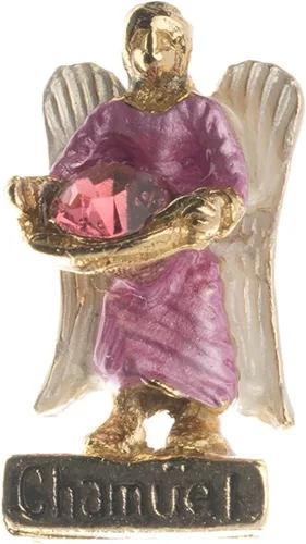 Miniatura 5 de Juego de figuras de ángel de 1 pulgada (1.0 in) con mini estatua de cristal, protección semanal