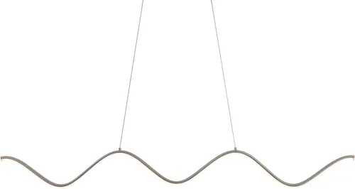 WAC Lighting dweLED, Morae - Colgante lineal LED de 44 pulgadas, 3000 K en níquel cepillado cepillado níquel