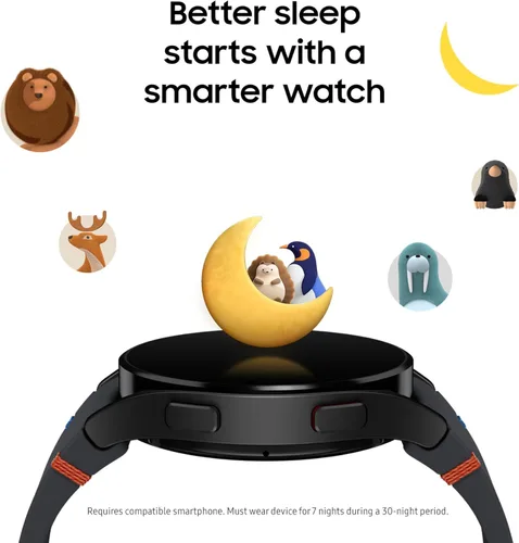 Miniatura 6 de Samsung Galaxy Watch FE 40mm LTE AI Smartwatch con seguimiento de fitness, sensor BIA, zonas de frecuencia cardíaca personalizadas, monitor