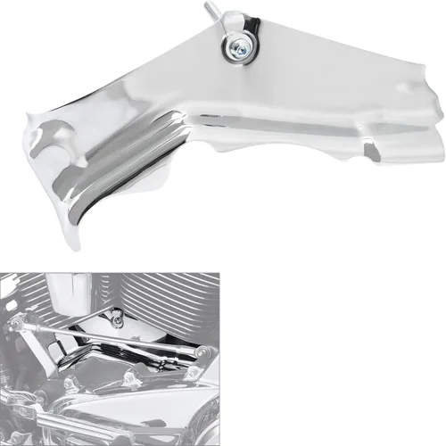 Miniatura 9 de TCMT Cubierta de base de cilindro de motor de precisión negra para Harley Touring 2007-2016