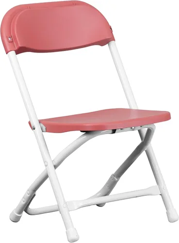 Miniatura 16 de Flash Furniture Paquete de 2 sillas plegables de plástico negro para niños