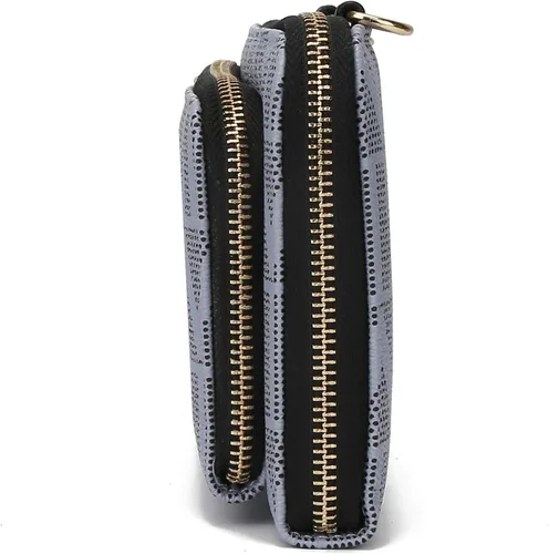 Miniatura 6 de MKF Collection Bolso cruzado para mujer, diseño de mensajero, cartera de mano