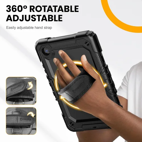 Miniatura 4 de Timecity Funda para Samsung Galaxy Tab A7 Lite 2021 de 8.7 pulgadas SM-T220/T225/T227 con protector de pantalla, resistente funda protectora