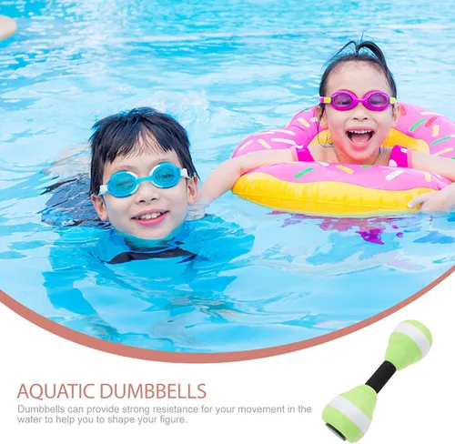 Miniatura 6 de 2 mancuernas de agua para ejercicio acuático, ejercicio aeróbico para piscina, aeróbicos, resistencia y entrenamiento de natación