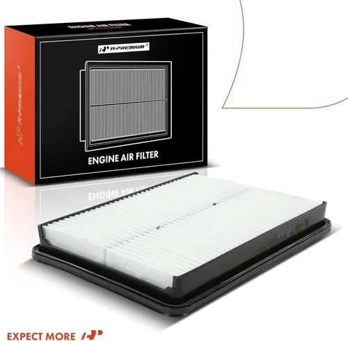 Miniatura 8 de A-Premium Filtro de aire de motor compatible con modelos Hyundai y Kia, Santa Fe 2013-2018, Santa Fe Sport 2013-2016, Santa Fe XL 2013-2019, Sorento