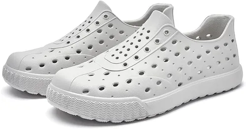 Mens Garden Shoes for Women Breathable Slip-On Gardening Clogs Quick Dry Non-Slip Water Shoe Outdoor Beach Lightweight Sandals