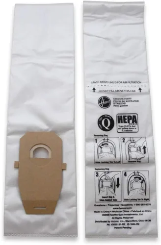 Miniatura 3 de Hoover AH10000 Platinum Type-Q HEPA Bolsa de vacío, cinco paquetes de 2