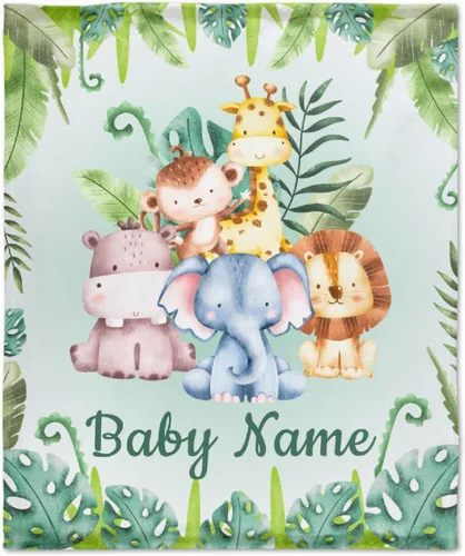 Miniatura 58 de Manta personalizada con nombre, suave, acogedora y ligera, con nombre para sofá o cama, regalo personalizado, unisex, tamaño XS, 40 x 30 pulgadas