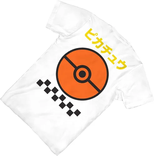 Miniatura 5 de Pokemon Camiseta de juego Pikachu para hombre, diseño de Gotta Catch Em All