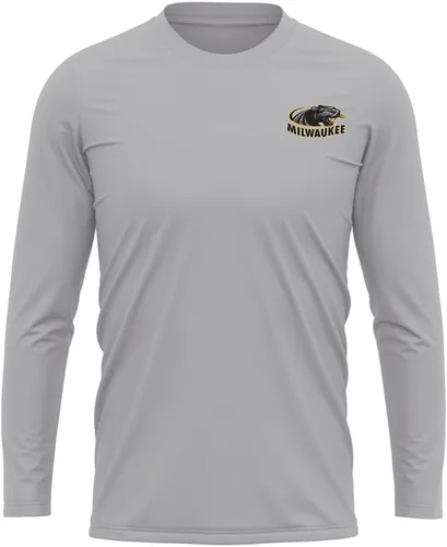 Miniatura 339 de Camisa deportiva de manga larga oficial de la NCAA Collegiate para hombre, con logotipo en el pecho izquierdo, colección Athletic Heather