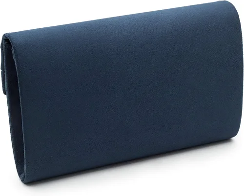 Miniatura 5 de Envelope Evening Bag for Women Genuine Suede Leather Crossbody Shoulder Clutch Purse Gift Box