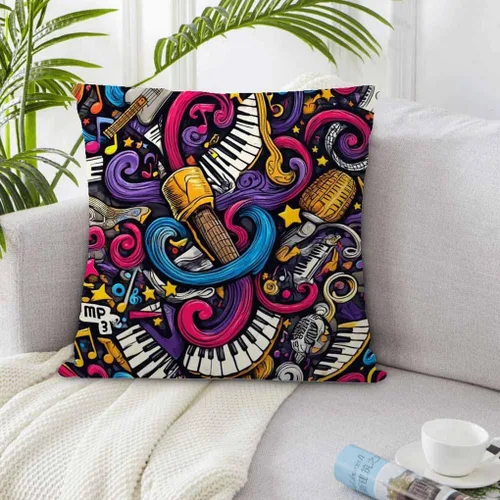 Miniatura 2 de oFloral Funda de almohada decorativa para el hogar, funda de cojín cuadrada para sofá, cama, silla, sofá, decoración de sala de estar, 18 x 18