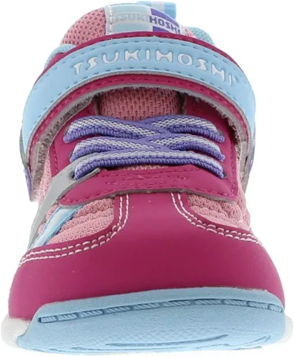 Miniatura 5 de TSUKIHOSHI 1521 Kaz - Zapatilla de deporte infantil lavable a máquina con caja de punta ancha y suela antideslizante para niños pequeños de 1 a 8