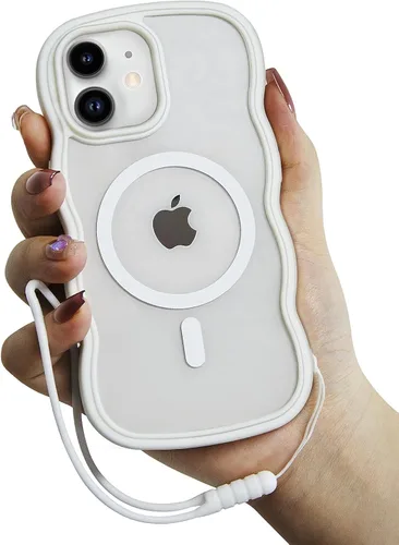 Miniatura 30 de Funda magnética para iPhone 13 Pro Max, funda transparente para iPhone 13 Pro Max, bonita funda para iPhone 13 Pro Max, funda protectora de TPU