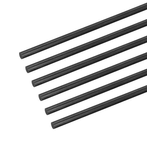 Miniatura 28 de MECCANIXITY Varilla de fibra de carbono, 0.157 in x 5.906 in para RC Plane DIY Herramienta Tubo de ala Quadcopter Brazo, Paquete de 6
